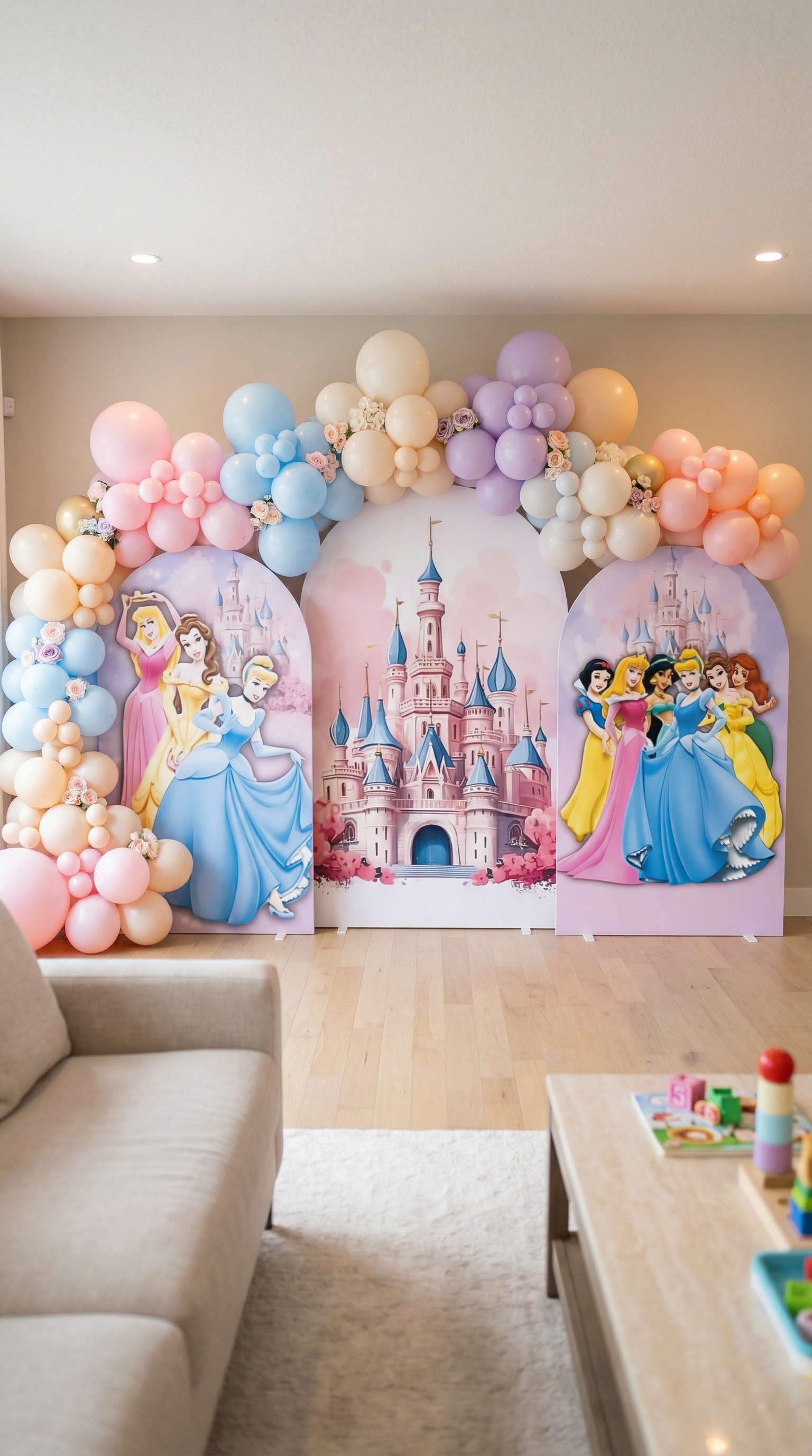 Princess Theme Rental Backdrop